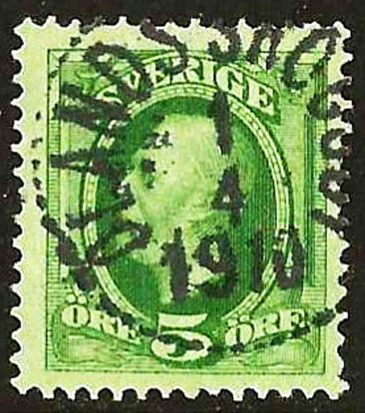 52 ÖLANDS SKOGSBY 1.4.1910 Postal 350