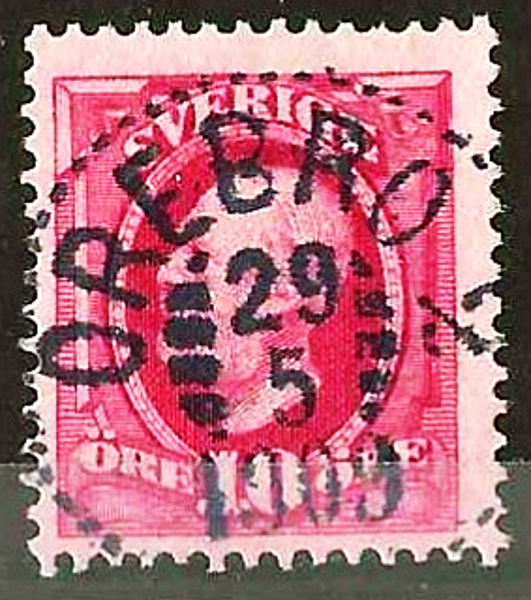 54 ÖREBRO 29.5.1909 Postal 125
