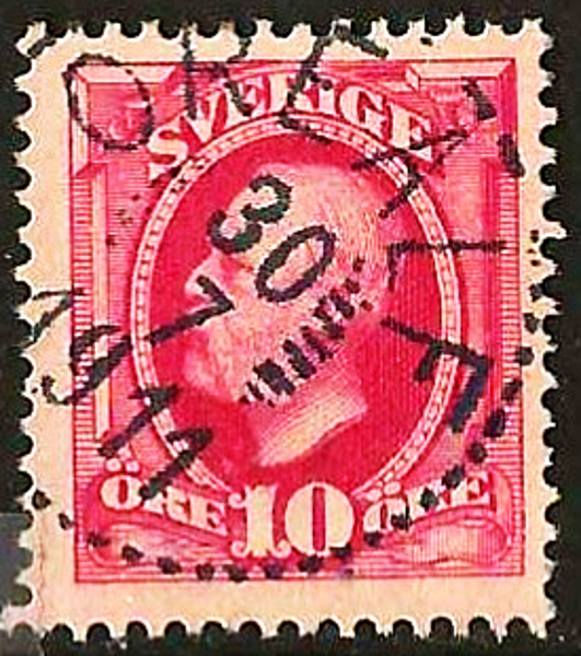 ÖREÄLF 30.7.1911 Postal 600