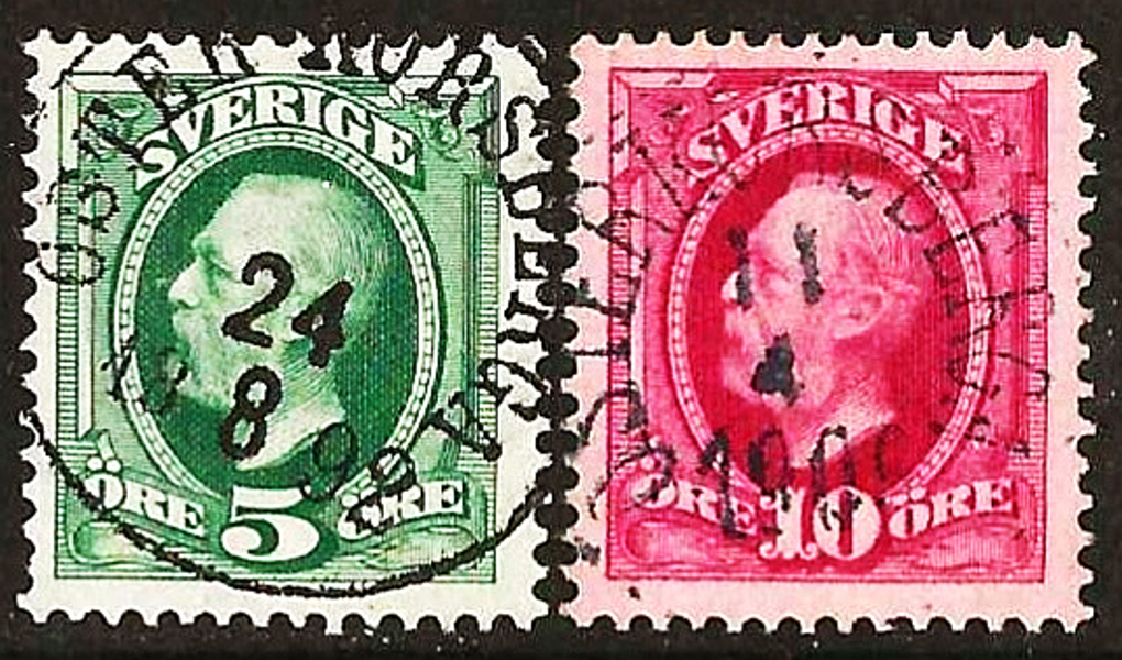 52 ÖSTER KORSBERGA 24.8.1892 och 54 ÖSTER KORSBERGA 11.4.1906