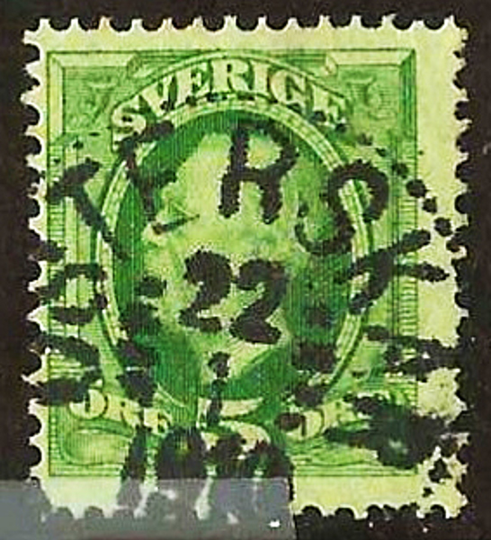 52 ÖSTERSKÄR 22.1.1910 Postal 800