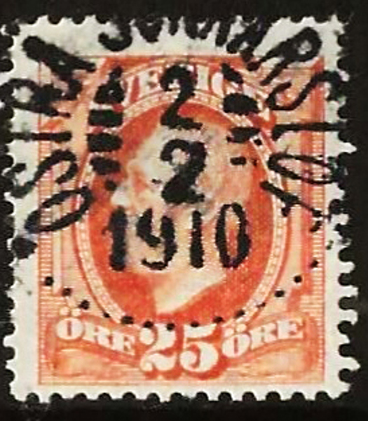 57 ÖSTRA SÖNNARSLÖF 2.2.1910 Postal 350