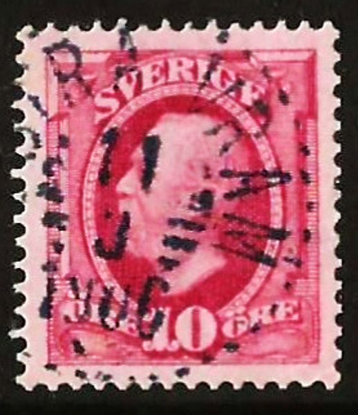 54 ÖSTRA VRAM 11.3.1906 Postal 100