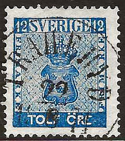 9 TRAHERYD 22.8.1871 Prakt Postal 350