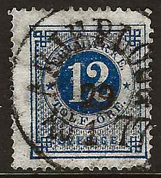 21 ARJEBLOUG 29.1.1877 Postal 150