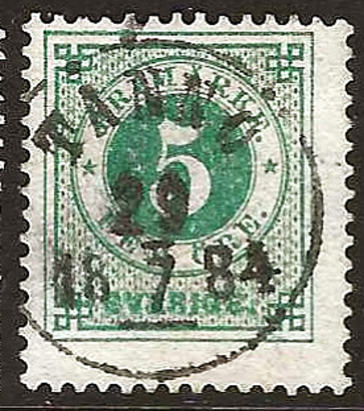 30 TÅNNÖ 29.7.1884 Postal 200