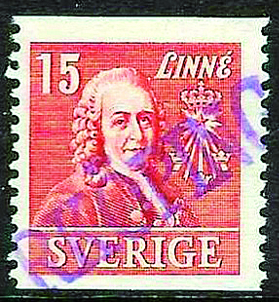 321 Violett rakstämpel (NOR)RKÖPING