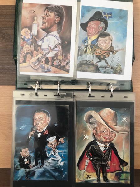 ÖSTEN NILSSON komplett i nummer, totalt 84 st...