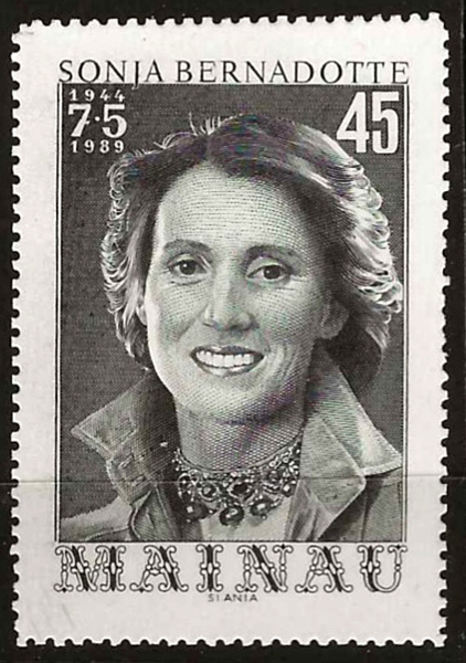 SLANIA. Sonja Bernadotte. Eftersökt objekt.