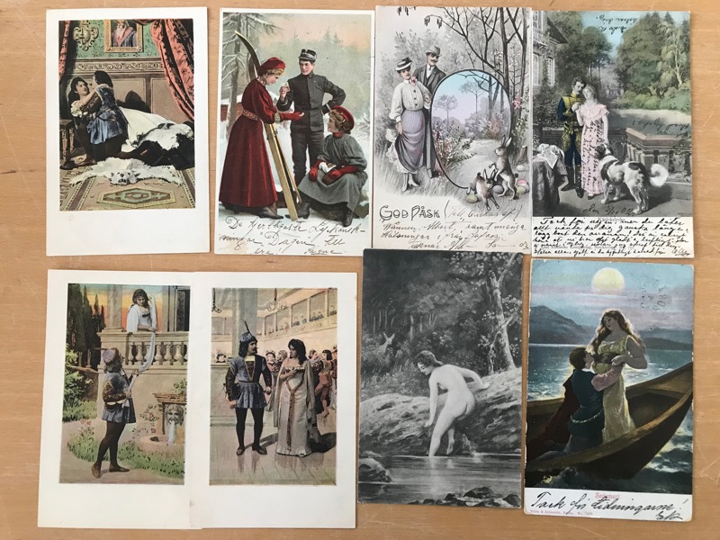 ROMANTIK 14 st från början 1900-talet