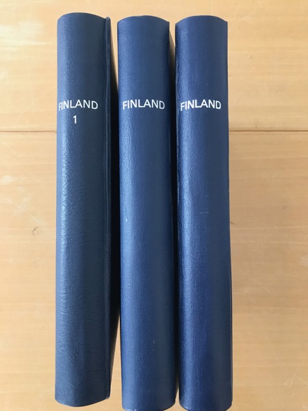 FINLAND. Samling o/**/* 1860 - 1994 & Åland ** 1984-1994 i tre vackra Estett-album