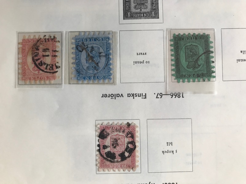 FINLAND. Samling o/**/* 1860 - 2004 i Facit-album