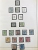 SVERIGE. Stämplad samling 1855-1963 i slitet Lindner-album