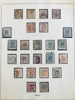 SVERIGE. Stämplad samling 1855-1963 i slitet Lindner-album