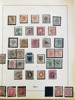 SVERIGE. Stämplad samling 1855-1963 i slitet Lindner-album