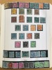 SVERIGE. Stämplad samling 1855-1963 i slitet Lindner-album