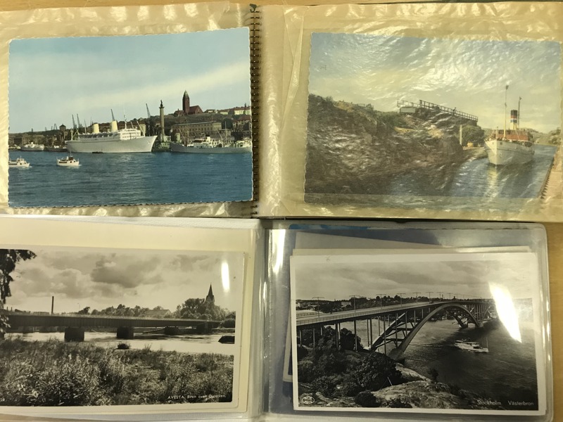 SVERIGE. Album med mest vykort ÖSTERGÖTLAND, ca 70 kort