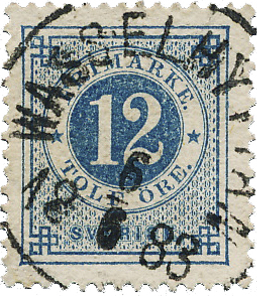 32 WASSELHYTTAN 6.6.1883 (T) N16 Postal 200