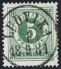 F30 5 öre grön LUDVIKA 1.9.1881 Praktexemplar