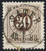F47 30 öre brun ph SÄTER 27.1.1888