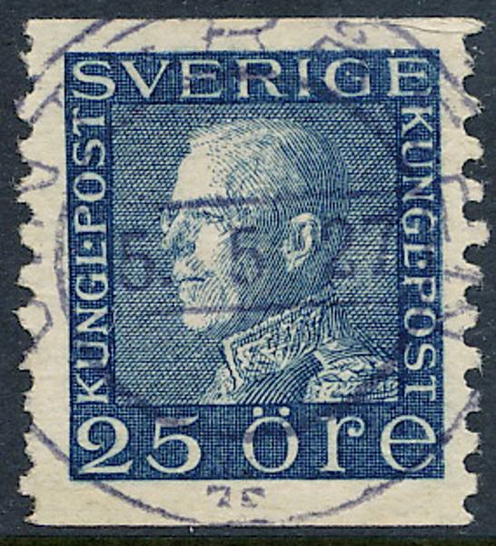 183 VINTERÅSEN 5.5.27 (T) N58 Postal 125 Svag lyxstämpel