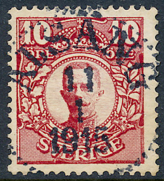 82 ÅLSÄNG 11.1.1915 (T) N14 Lyxstämpel