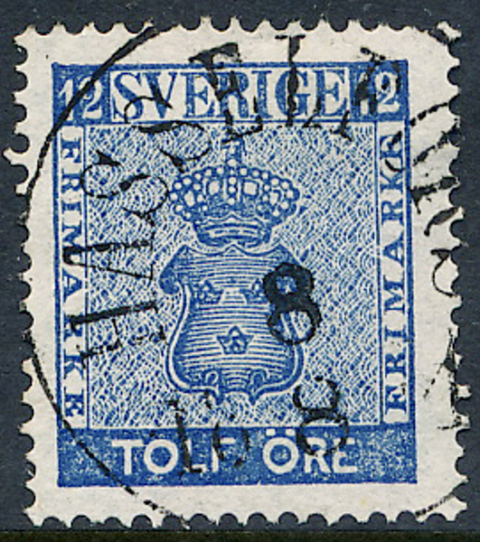 9 HASSELFORS 8.8.1871 (T) N10 Postal 1000