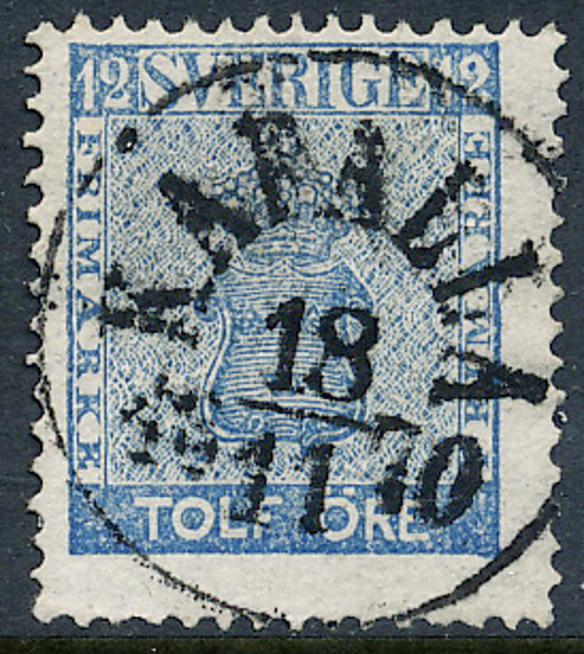 9 KÅFALLA 18.11.1870 (T) N10 Postal 800 Praktstämpel