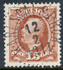 55 KARLSDALSBRUK 12.2.1911 (T) N33 Postal 1200 Praktstämpel andra månaden!