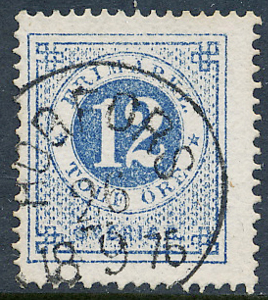 21 HÖGFORS 25.9.1876 (T) N16 Postal 2500