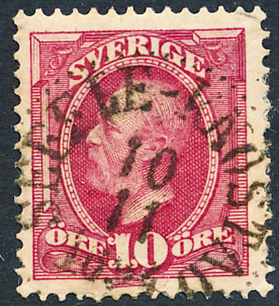 52 SEFFLE-KNÖSTAD 10.11.1894 (S) Postal 250
