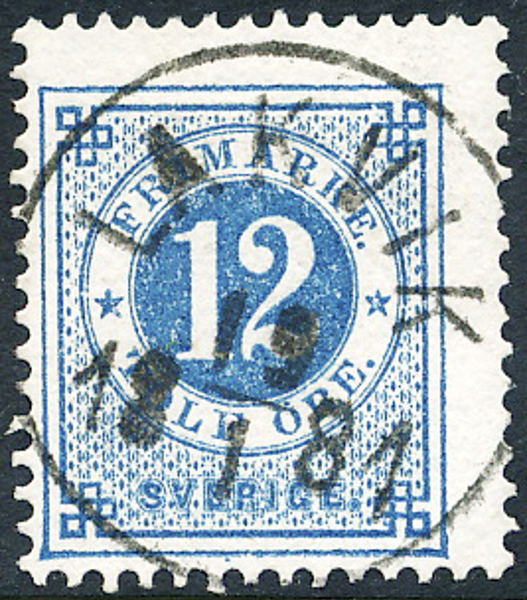 32 LAKVIK 13.1.1881 (E) N16 Postal 100