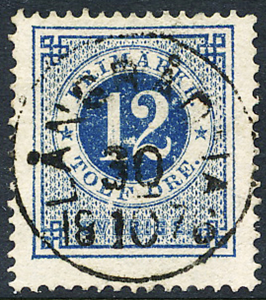 21 LÅNGRÅDNA 30.10.1876 (H/E) N16 Postal 350  