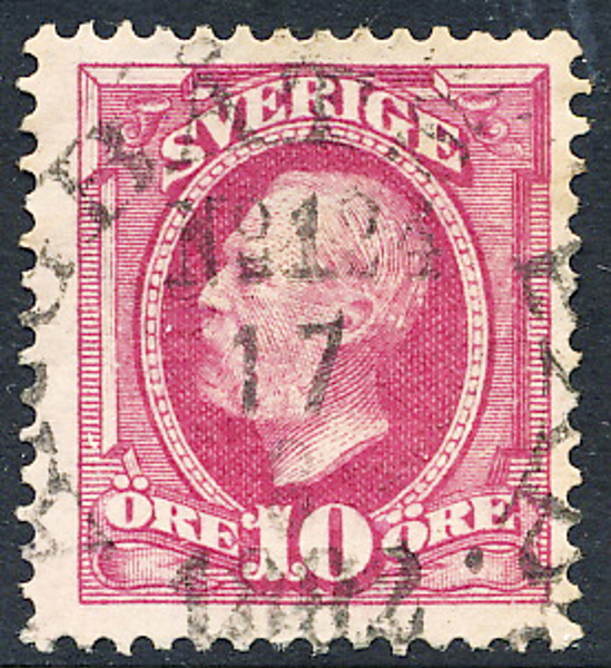 54 ÅNGBÅTS PXP No 124  17.8.1892  Postal 125