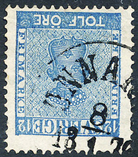9 UNNAR(YD) 8.1.1872 (N/F) N10 Postal 2500