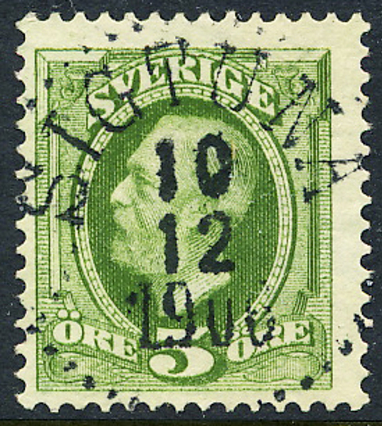 52 SIGTUNA 10.12.1906 (B) N29 Lyxstämpel