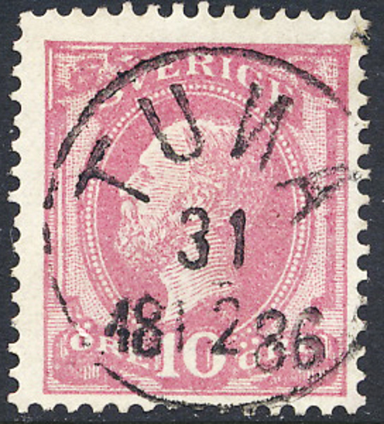 45 TUNA 31.12.1886 (med omvänt N) (H) N16 Prakt