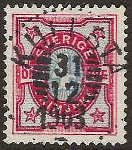 64 KULLSTA 31.12.1903 (B) Postal 100  LYX