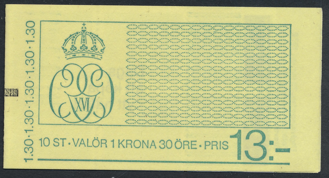 H305 B RT 10x 1,30 Carl XVI Gustaf typ 1