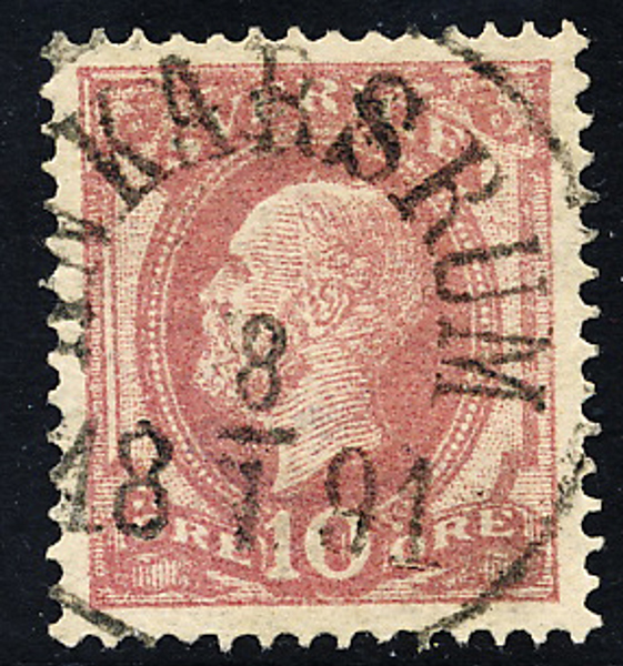 ANKARSRUM 8.1.1891 N10 (R4) Kv 125