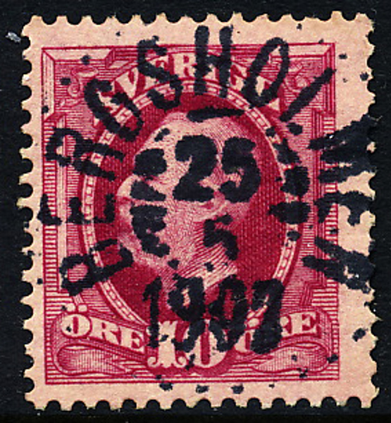 BERGSHOLMEN 25.5.1907 N33 Kv 250