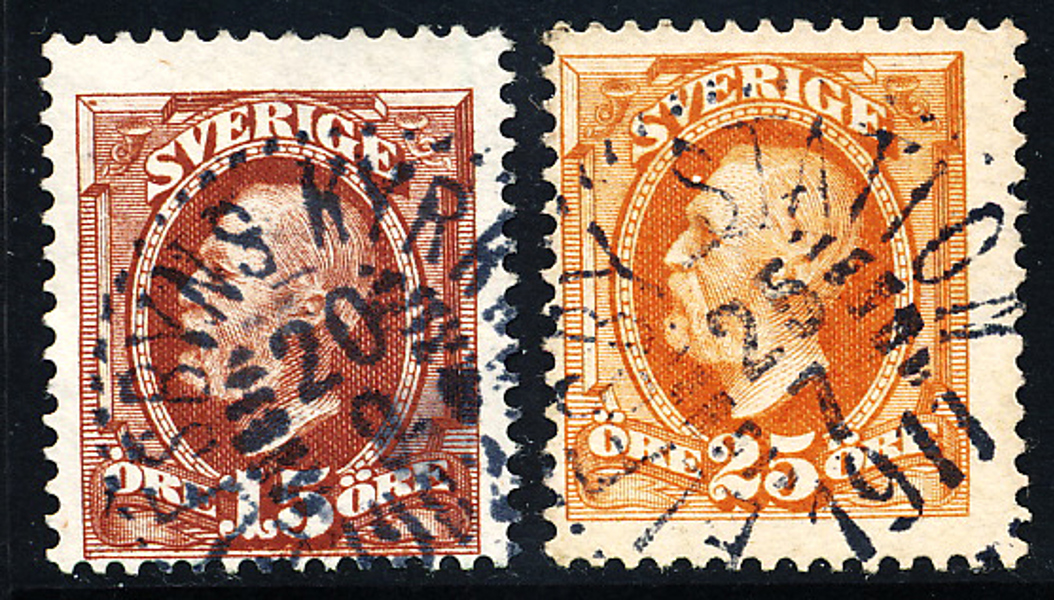 ELFSBYNS KYRKOBY 20.9.1902 & ELFSBY STATION 25.7.1911 N33 Kv 175/75