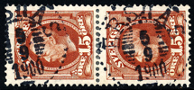 ERSNÄS 5.9.1900 N33 Kv 150 Lodrät par
