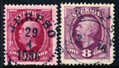 JERFSÖ 29.4.1906 & JÄRFSÖ 18.1.16 N58 Kv 2000