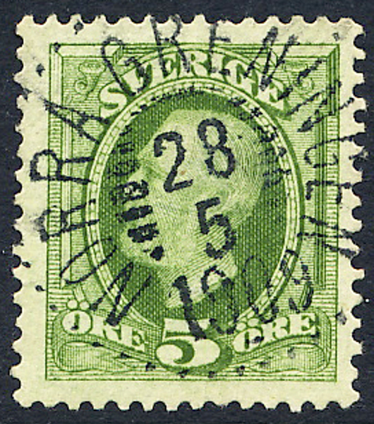 NORRA GRENINGEN 28.5.1909  N33 Kv 125