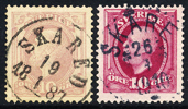 SKÅRED 19.1.1887 & SKÅRE 26.3.1910