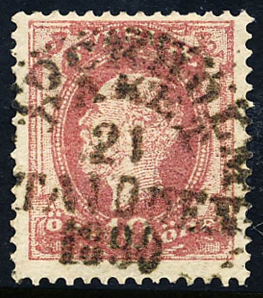 STOCKHOLM PAKET STADEN 21.10.1890
