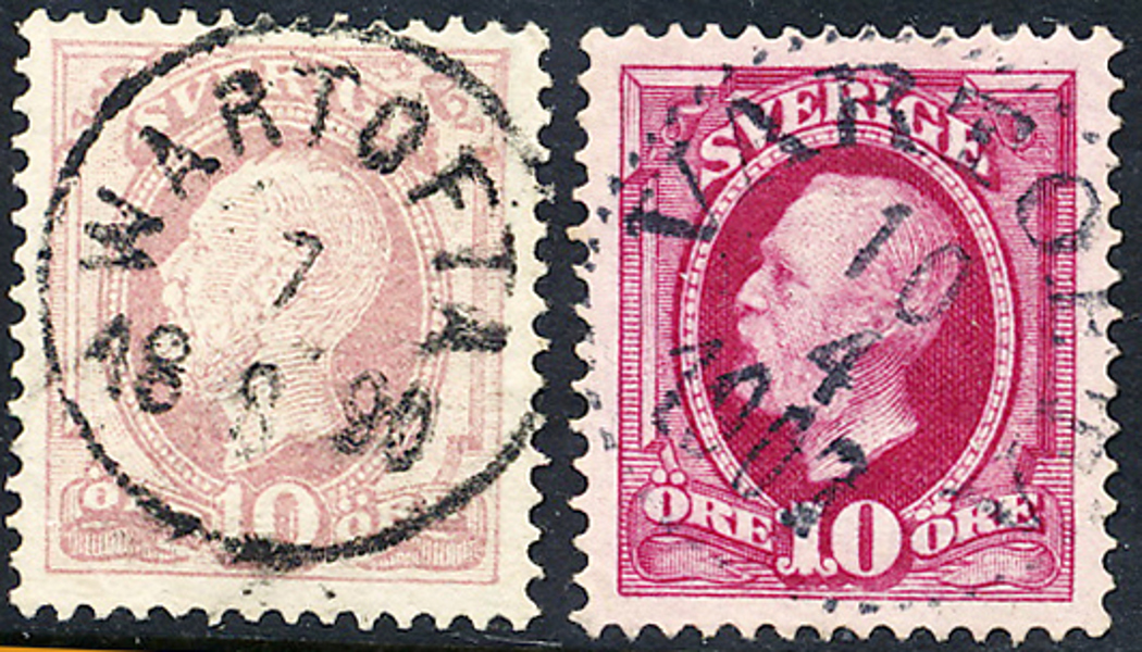 WARTOFTA 7.9.1890 & VARTOFT 10.4.1907 