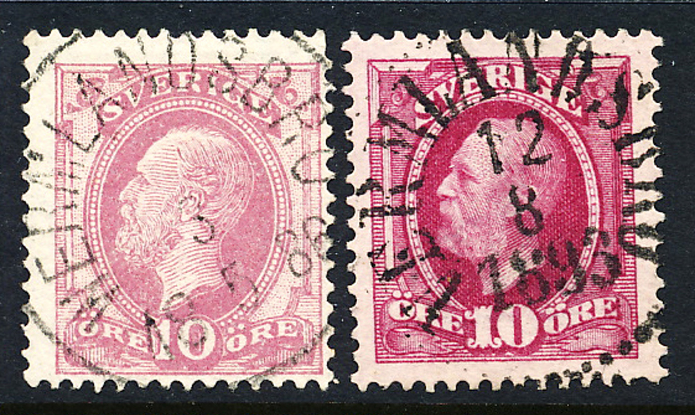 F 39 WERMLANDSBRO 3.5.1886 & VERMLANDSBRO 12.8.1893
