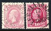 F 39 WERMLANDSBRO 3.5.1886 & VERMLANDSBRO 12.8.1893